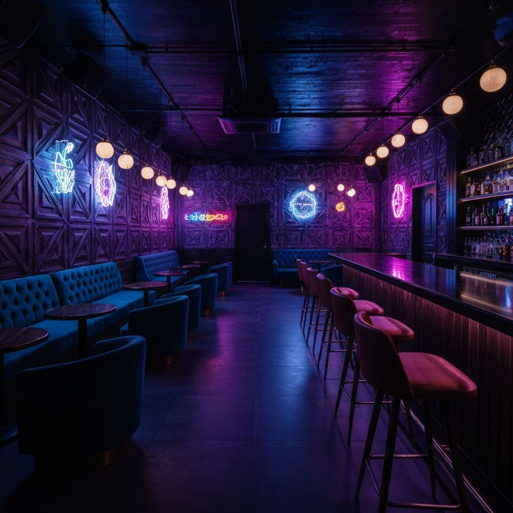 Interior do Brócolis Club